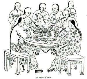 友好的膳食 作者 法语学校
